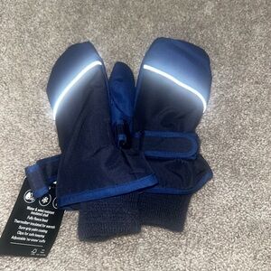 The Children's Place Navy Blue Mittens